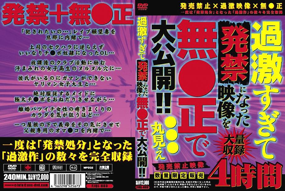 FJQL-003 DVD Cover